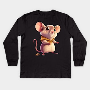 CUTE MOUSE Argonuts (Pattie et la colère de Poséidon) Kids Long Sleeve T-Shirt